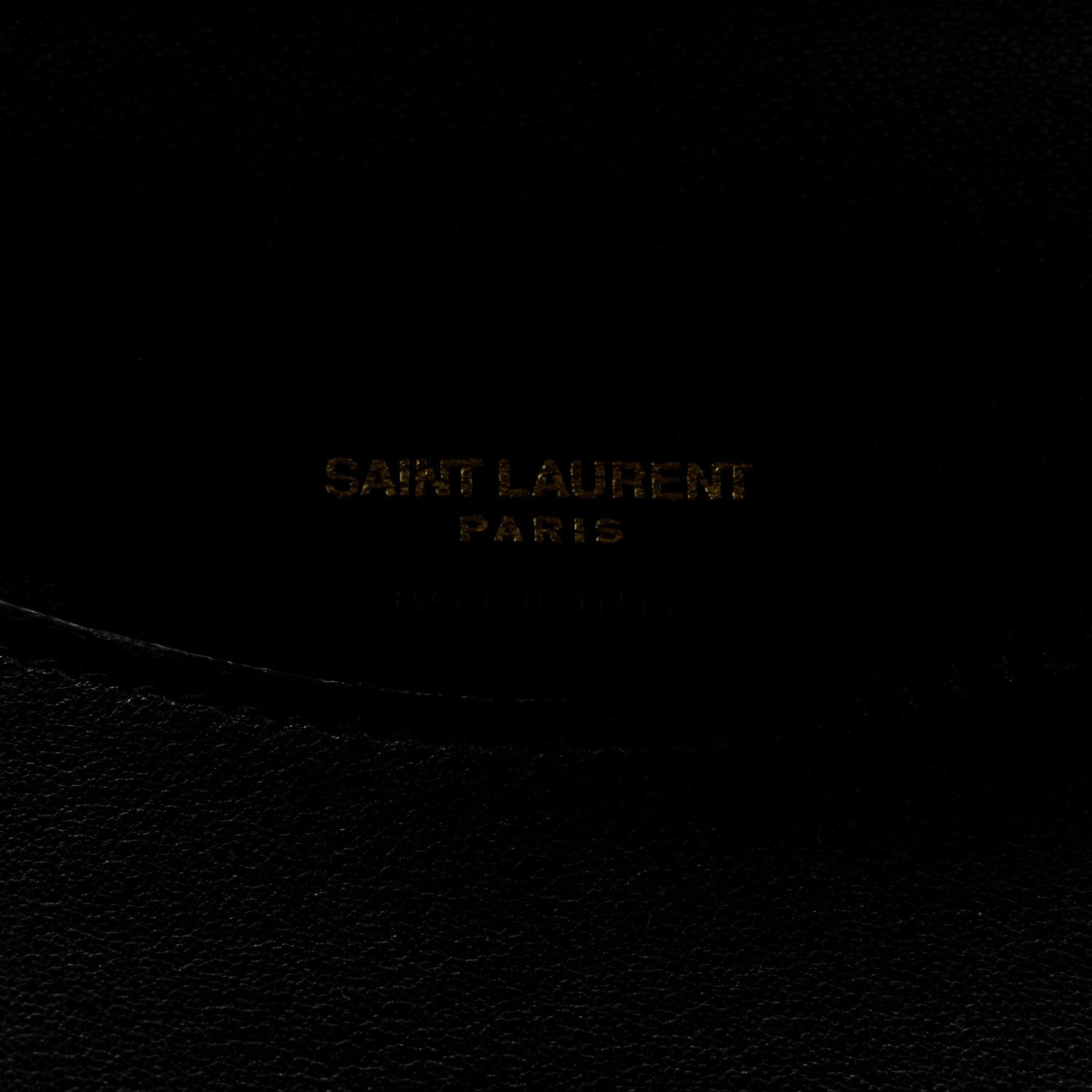 Saint Laurent Lambskin Chevron Quilted Large Loulou Black 10 of 13
