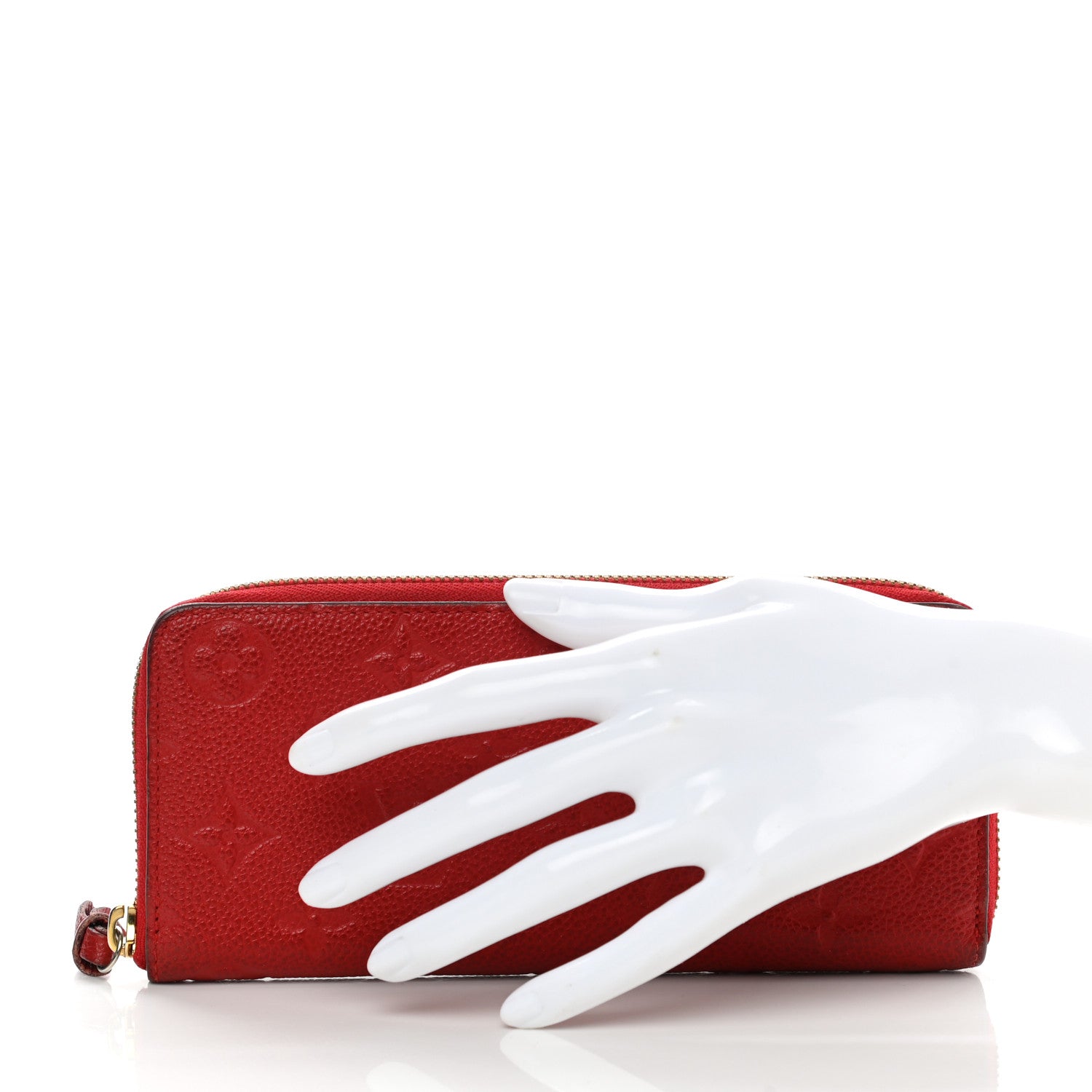 Louis Vuitton Empreinte Clemence Wallet Cherry 2 of 10