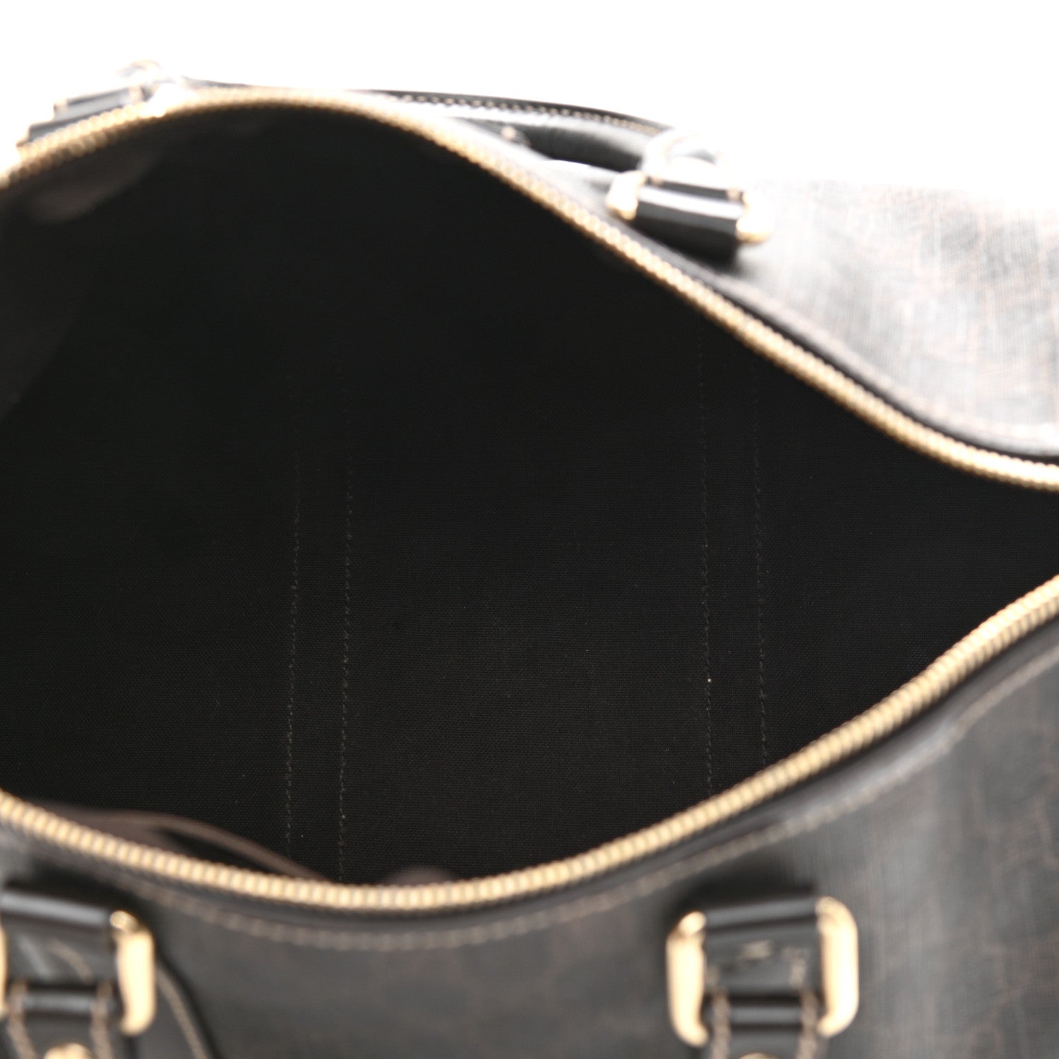 Gucci GG Supreme Monogram Medium Boston Dark Brown 5 of 10