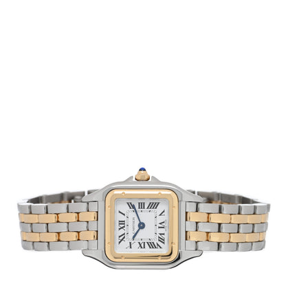 Cartier Stainless Steel 18K Yellow Gold 22mm Panthere Quartz Watch 2 of 5
