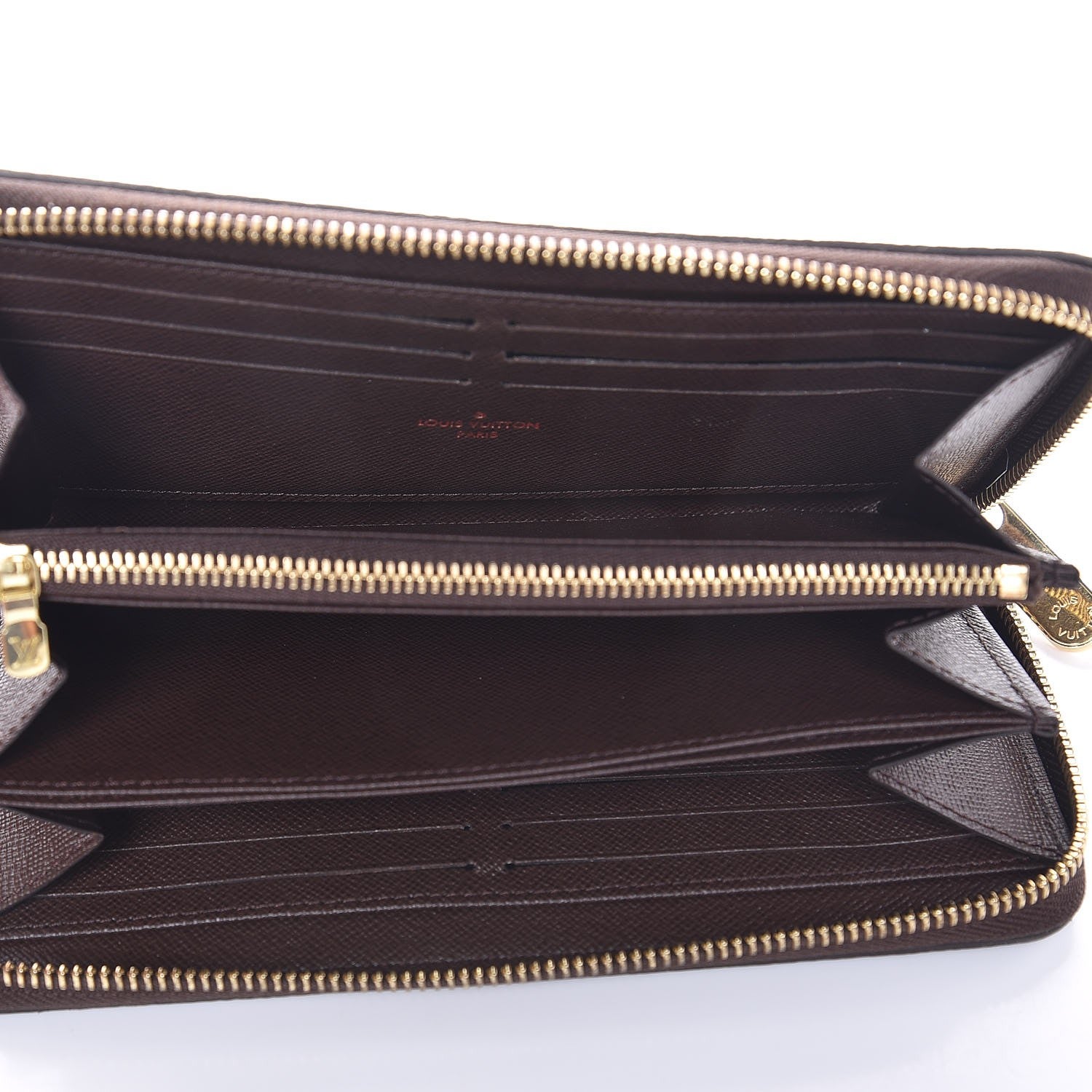 Louis Vuitton Damier Ebene Zippy Wallet 5 of 7