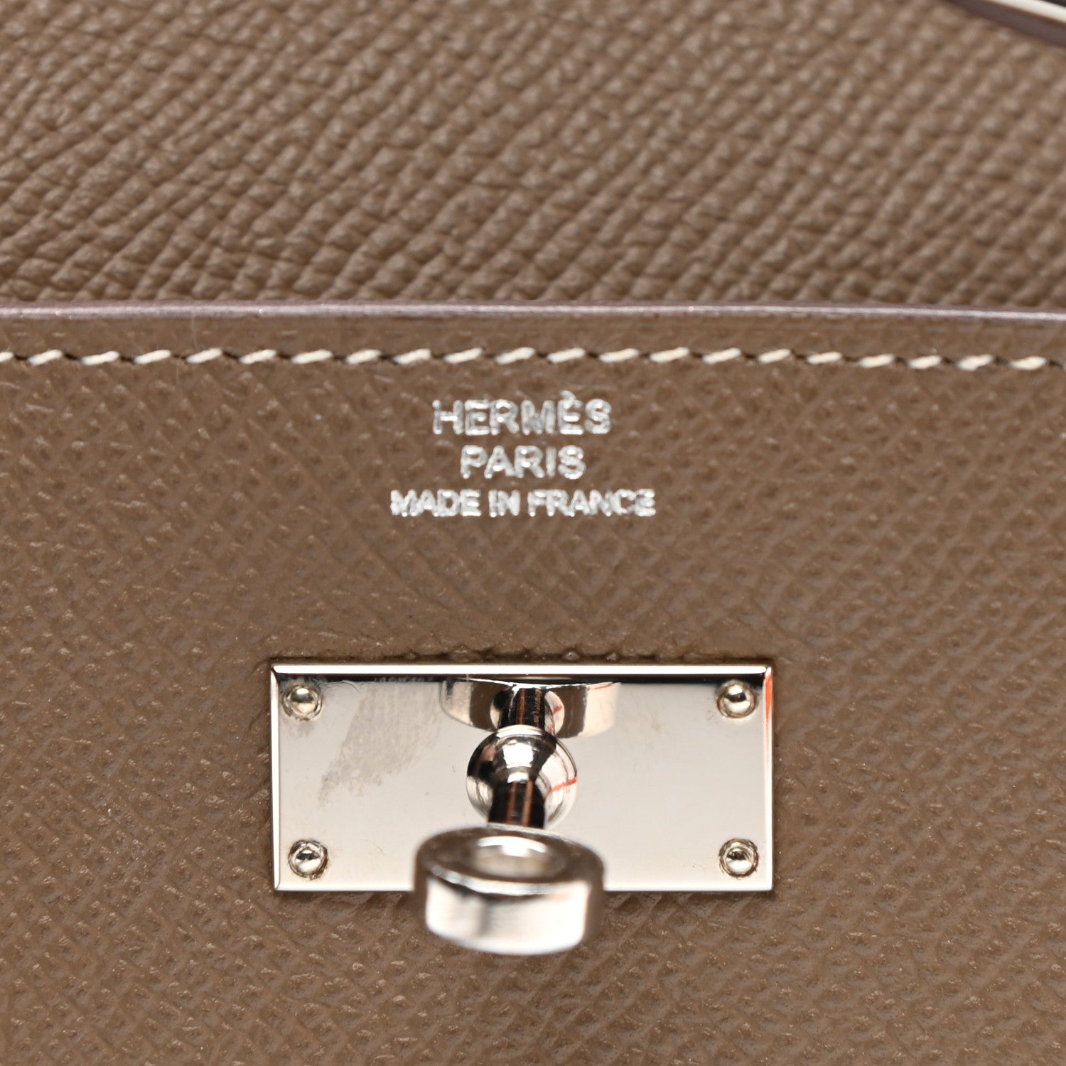 Hermes Epsom Kelly Longue Wallet Etoupe 6 of 8