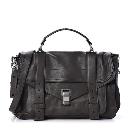 Proenza Schouler Lambskin Medium PS1 Satchel Pepe 1 of 8