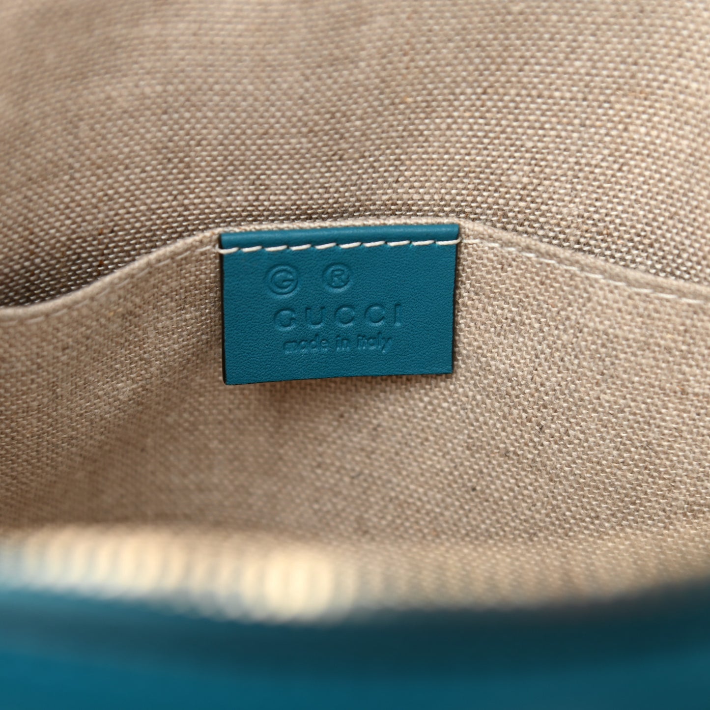 Microguccissima Mini Dome Bag Deep Cobalt