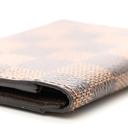 Louis Vuitton Damier Ebene Pocket Organizer NM 7 of 8