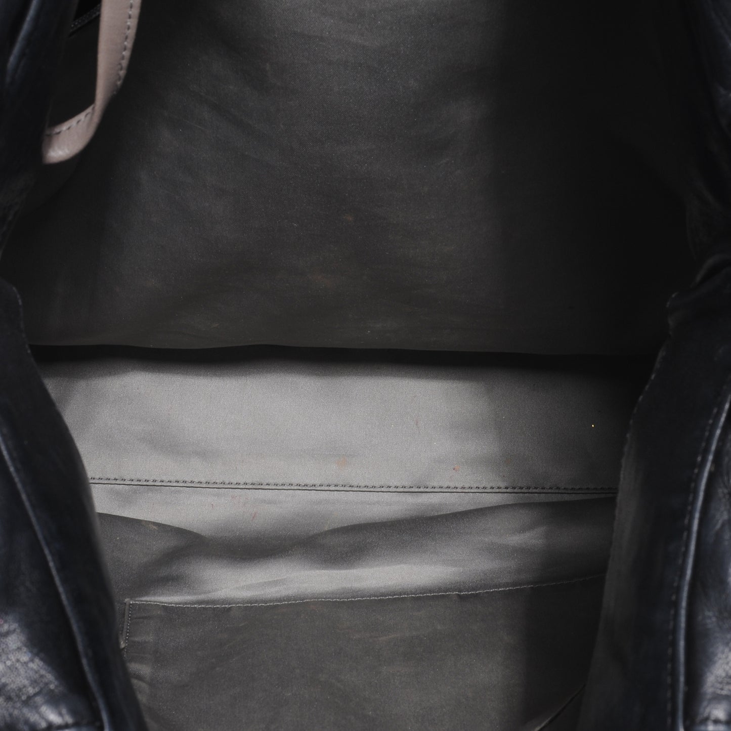 Patent Patchwork Brooklyn Tote Black