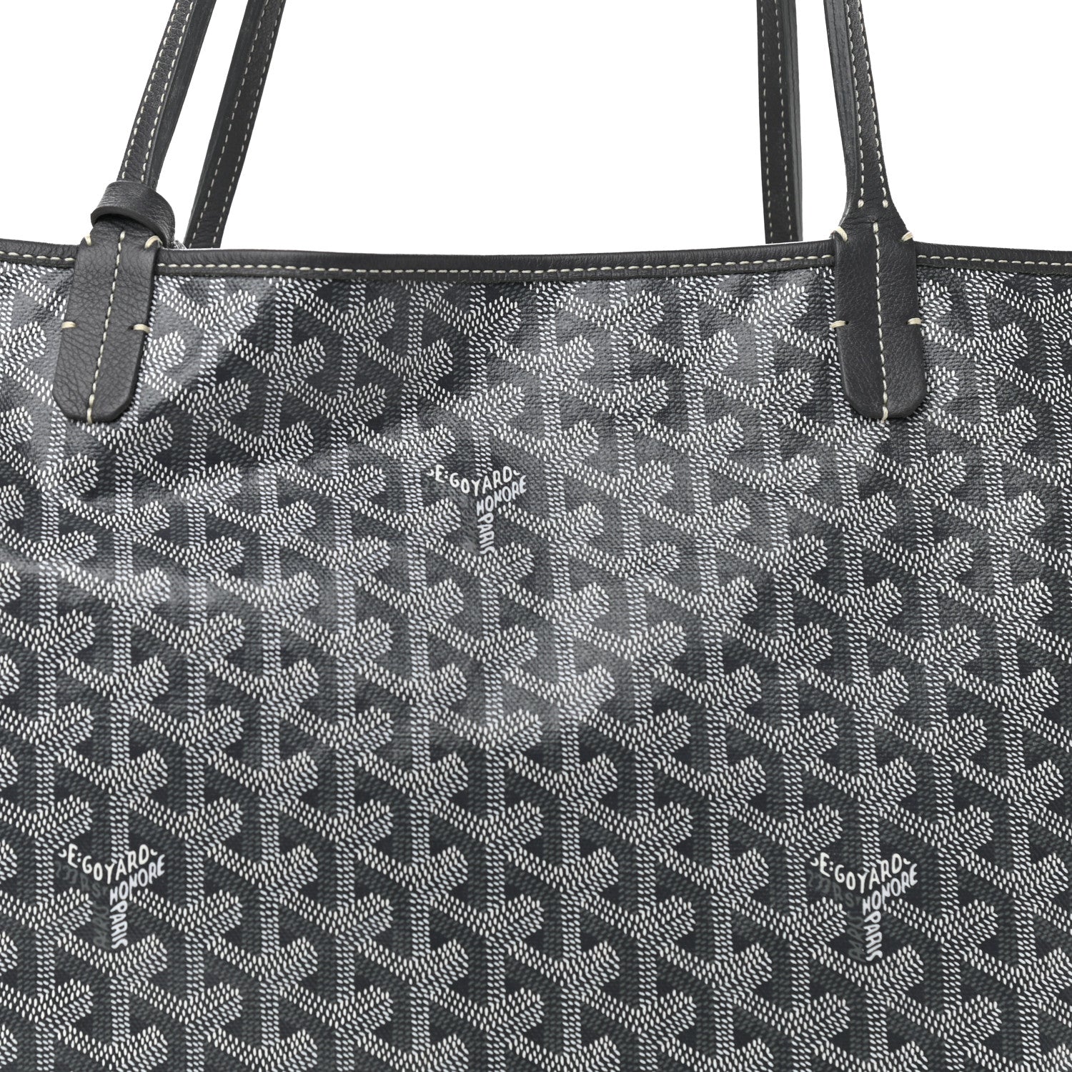 Goyard Goyardine Saint Louis GM Grey 8 of 10
