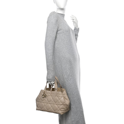 Christian Dior Calfskin Macrocannage Medium Toujours Tan 2 of 9