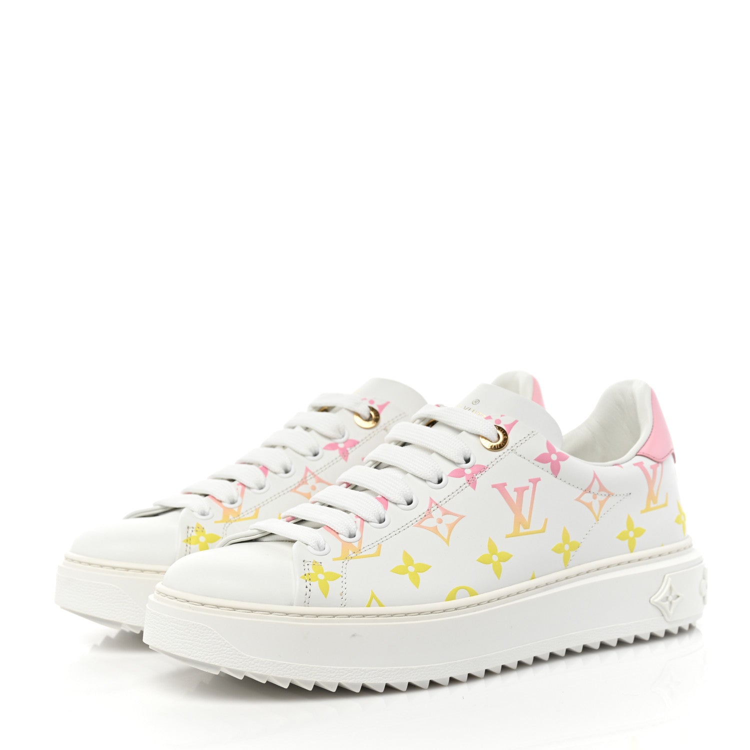 Louis Vuitton Monogram By The Pool Time Out Sneakers 39 Rose 3 of 10