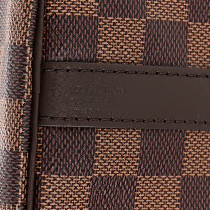 Louis Vuitton Damier Ebene Speedy Bandouliere 25 6 of 10
