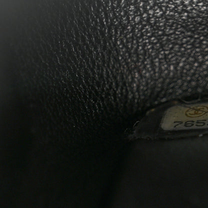 Chanel Caviar Quilted Jumbo Single Flap Black 7 of 10