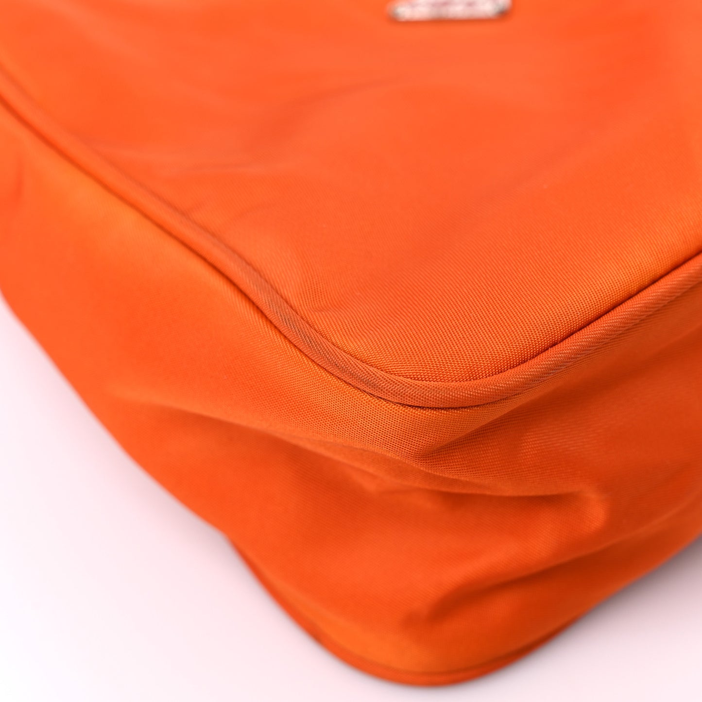 Tessuto Nylon Sport Shoulder Bag Orange