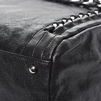 Chanel Glazed Caviar Modern Chain Tote Black 11 of 11
