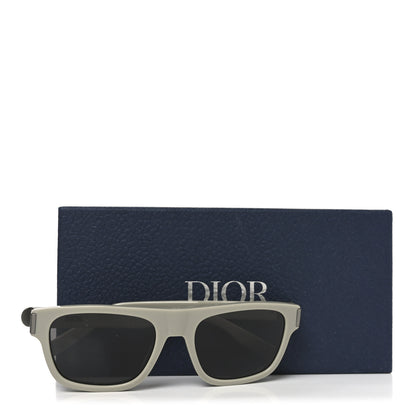 Christian Dior Acetate Rectangular CD Icon S31 Sunglasses Beige Smoke 7 of 7