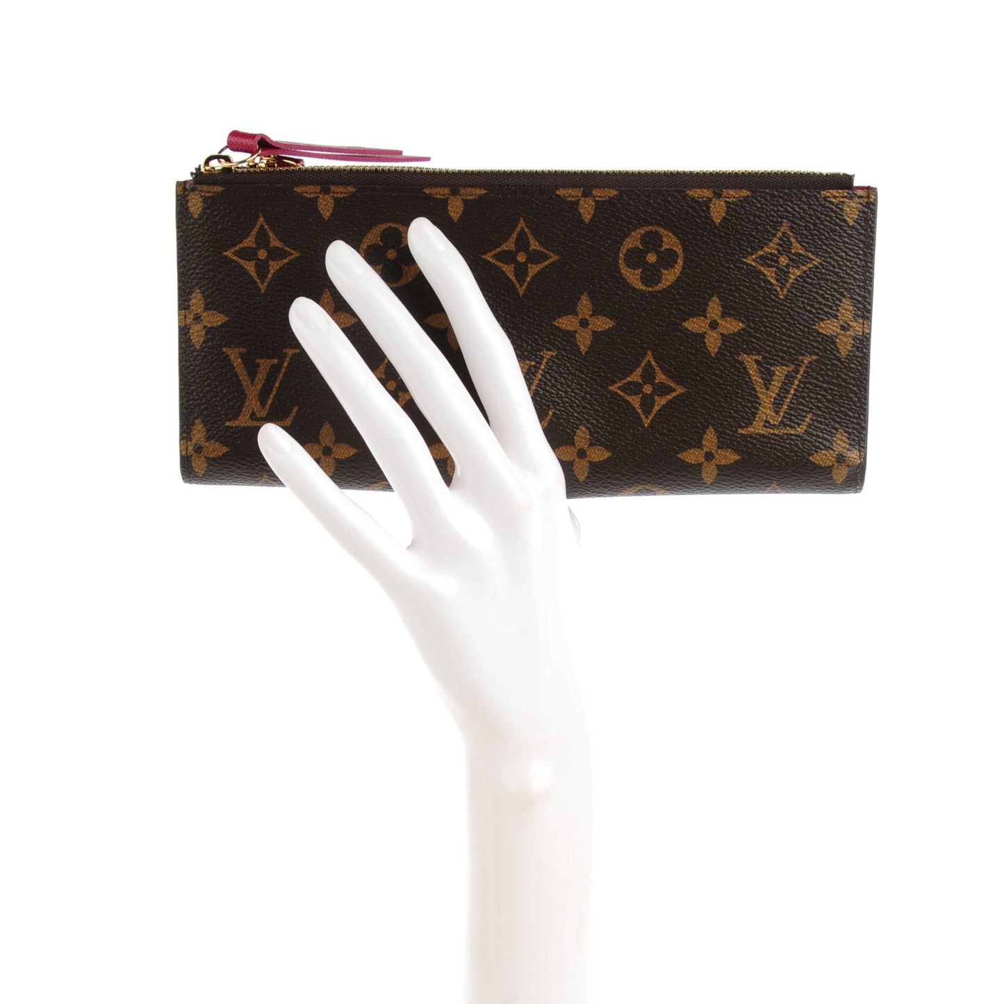 Monogram Adele Wallet Fuchsia