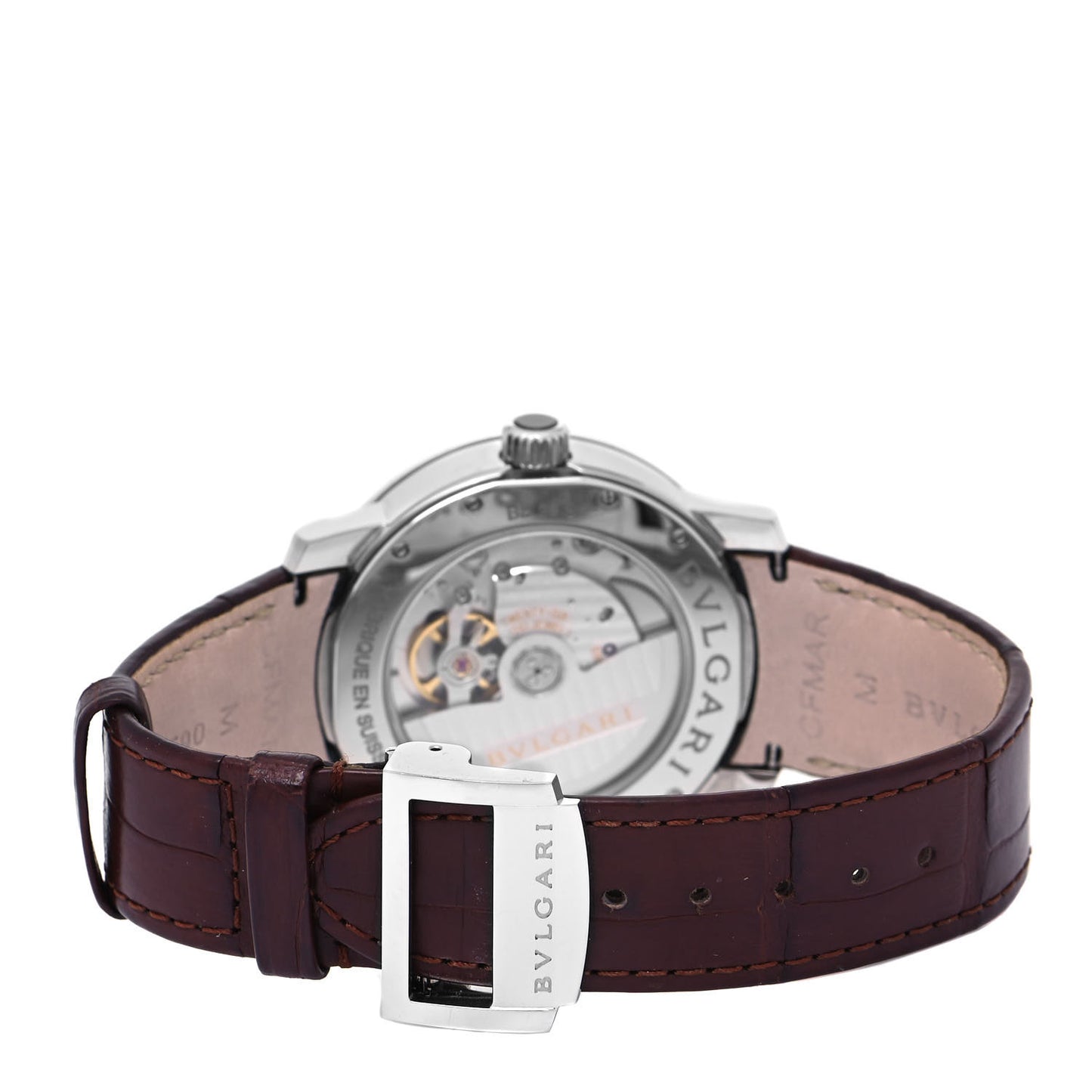 Stainless Steel Alligator 39mm Solotempo Automatic Watch