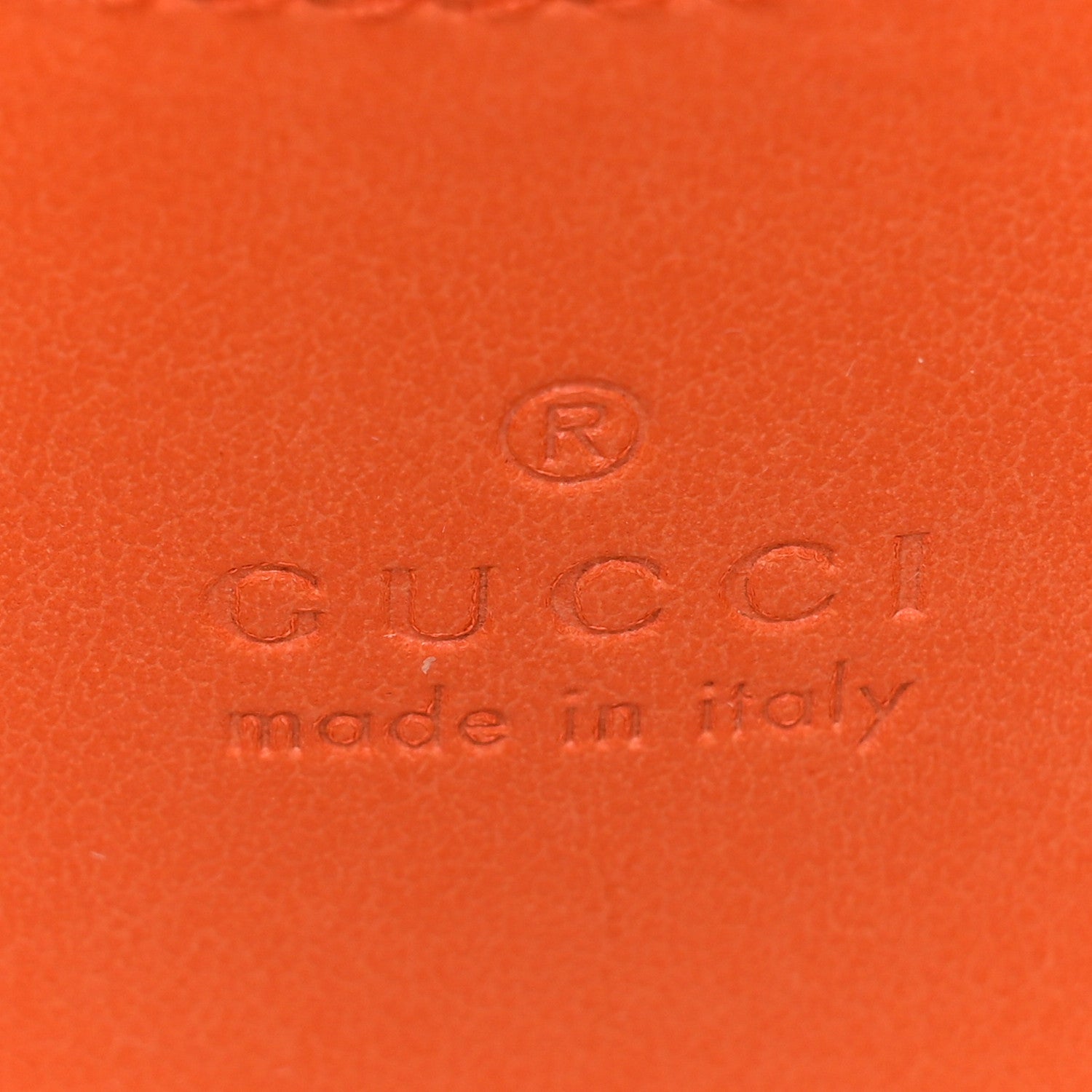 Gucci Calfskin GG Matelasse Mini Top Handle Bag Deep Orange 7 of 9