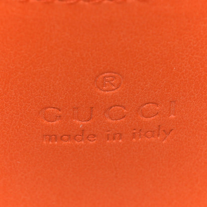 Gucci Calfskin GG Matelasse Mini Top Handle Bag Deep Orange 7 of 9
