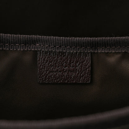 Gucci Monogram Natural Pigskin Large Diaper Bag Beige Ebony Cocoa Dark Chocolate 7 of 13