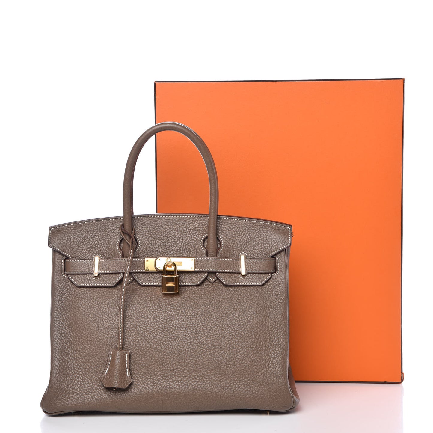 Taurillon Clemence Birkin 30 Etoupe
