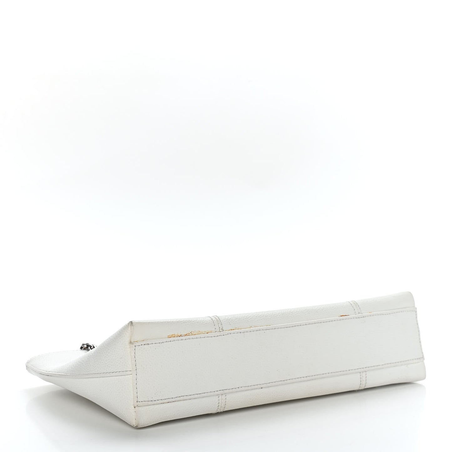 Caviar Shopper Tote White