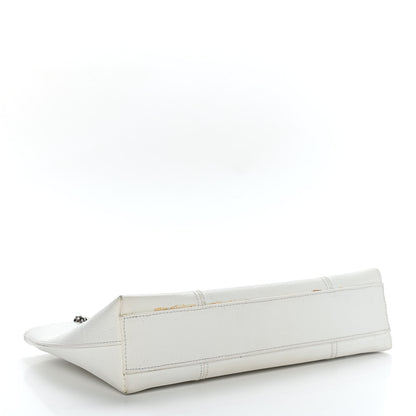 Chanel Caviar Shopper Tote White 3 of 11