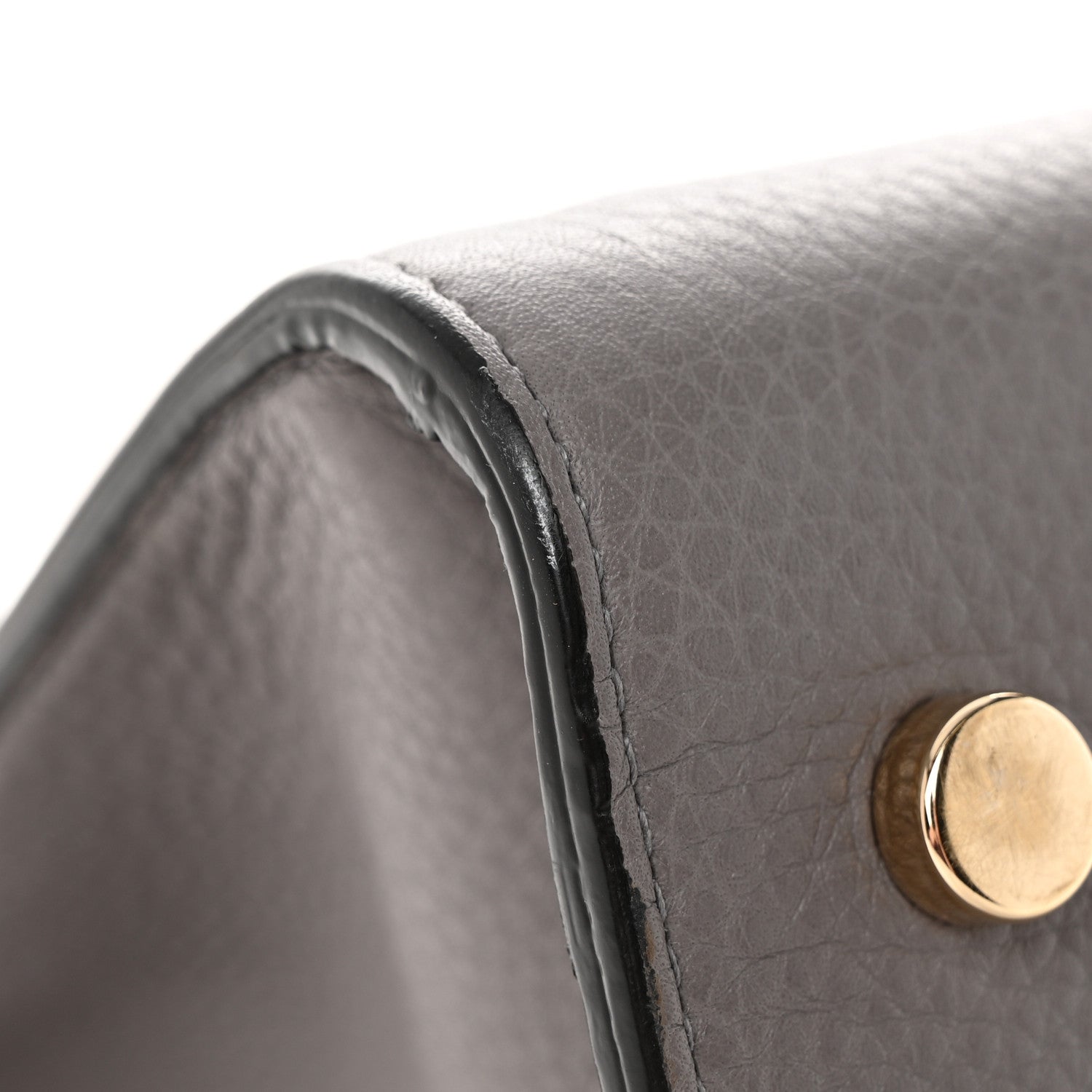 Christian Dior Bullcalf Medium Diorever Flap Meteorite Grey 11 of 13