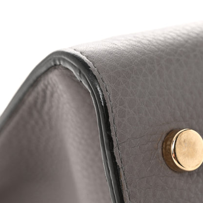 Christian Dior Bullcalf Medium Diorever Flap Meteorite Grey 11 of 13