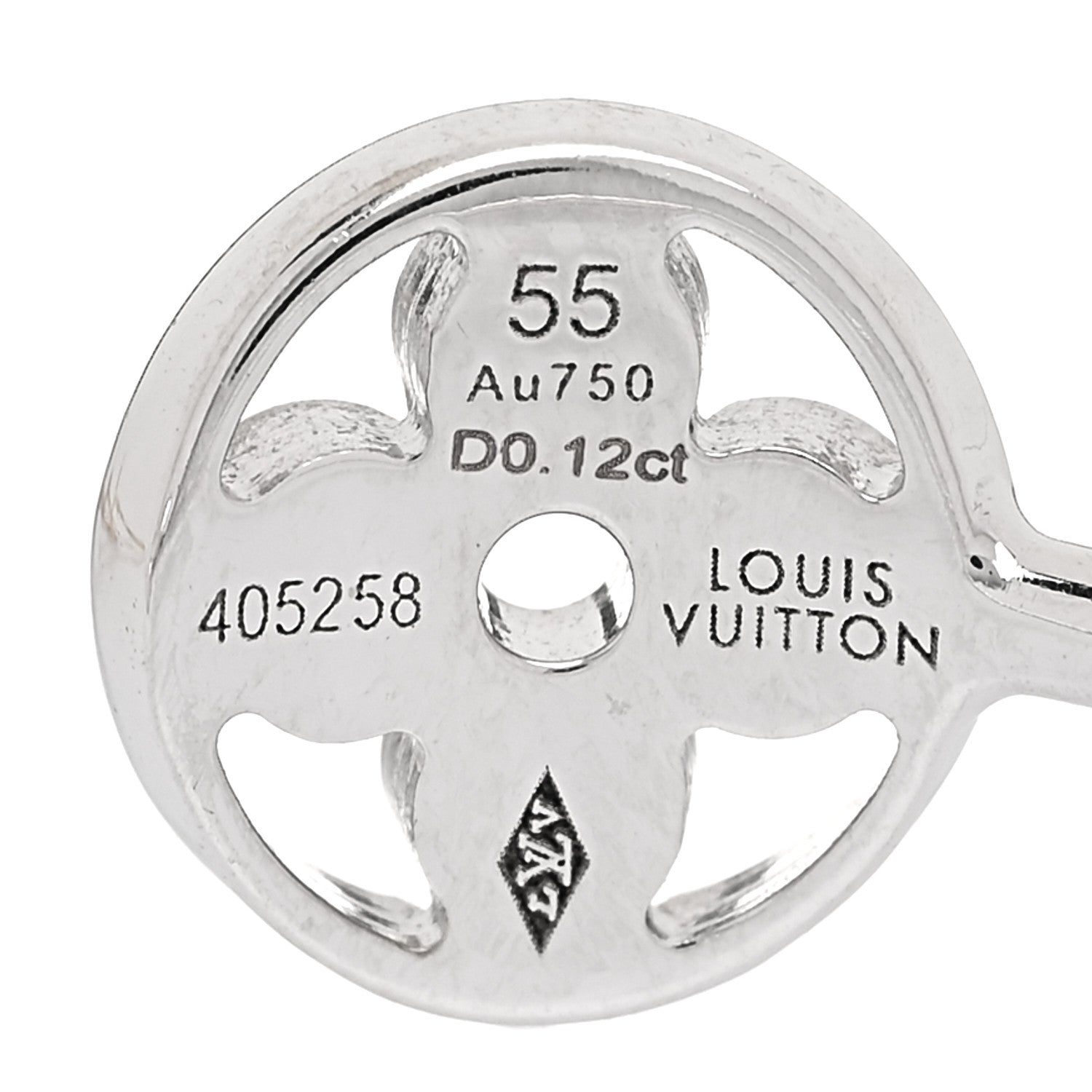 Louis Vuitton 18K Yellow Pink White Gold Diamond Idylle Blossom Ring 3 Set 55 7.25 4 of 5