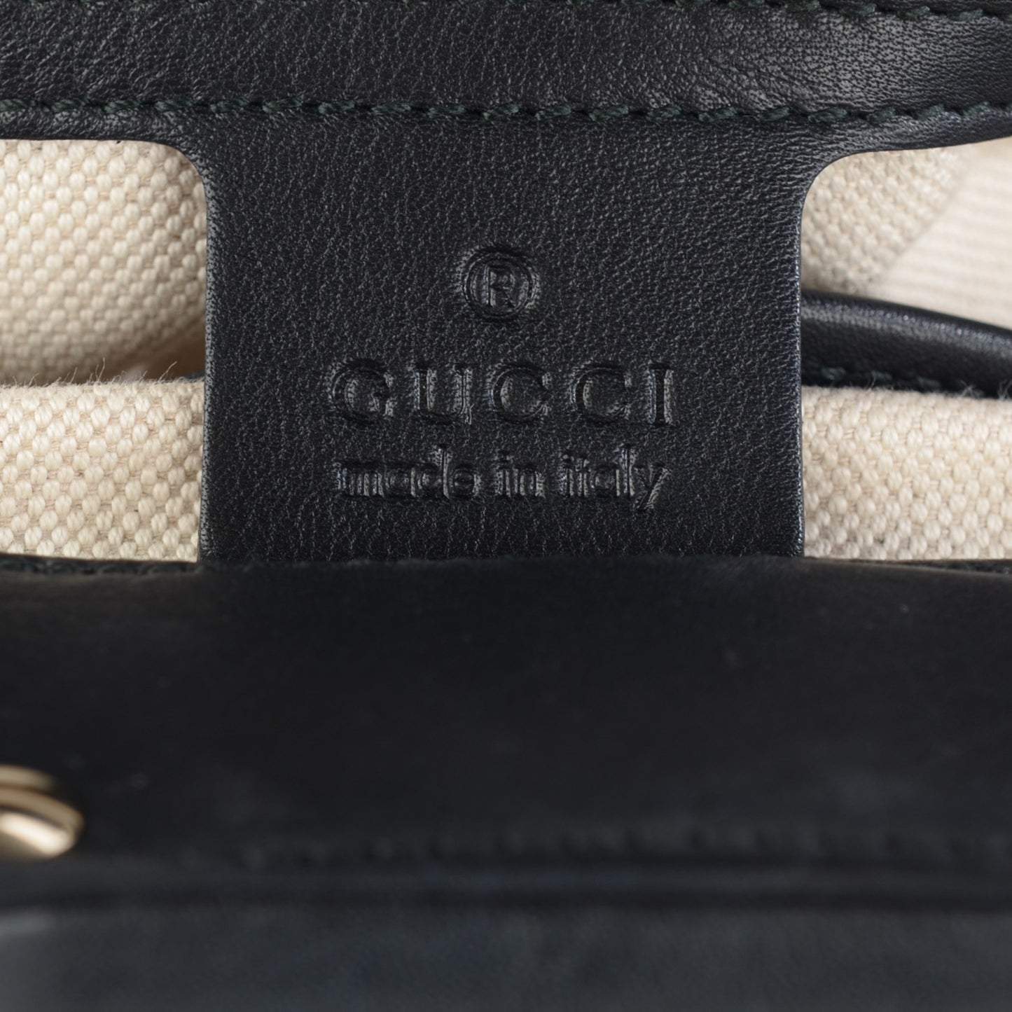 Calfskin Bamboo Frame Top Tassel Clutch Black