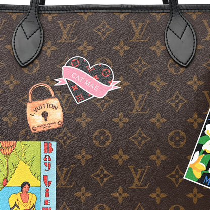 Louis Vuitton Monogram My LV World Tour Neverfull MM 8 of 10