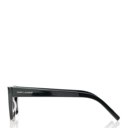 Saint Laurent Acetate Mica Cat Eye Sunglasses SL 276 Black 3 of 8