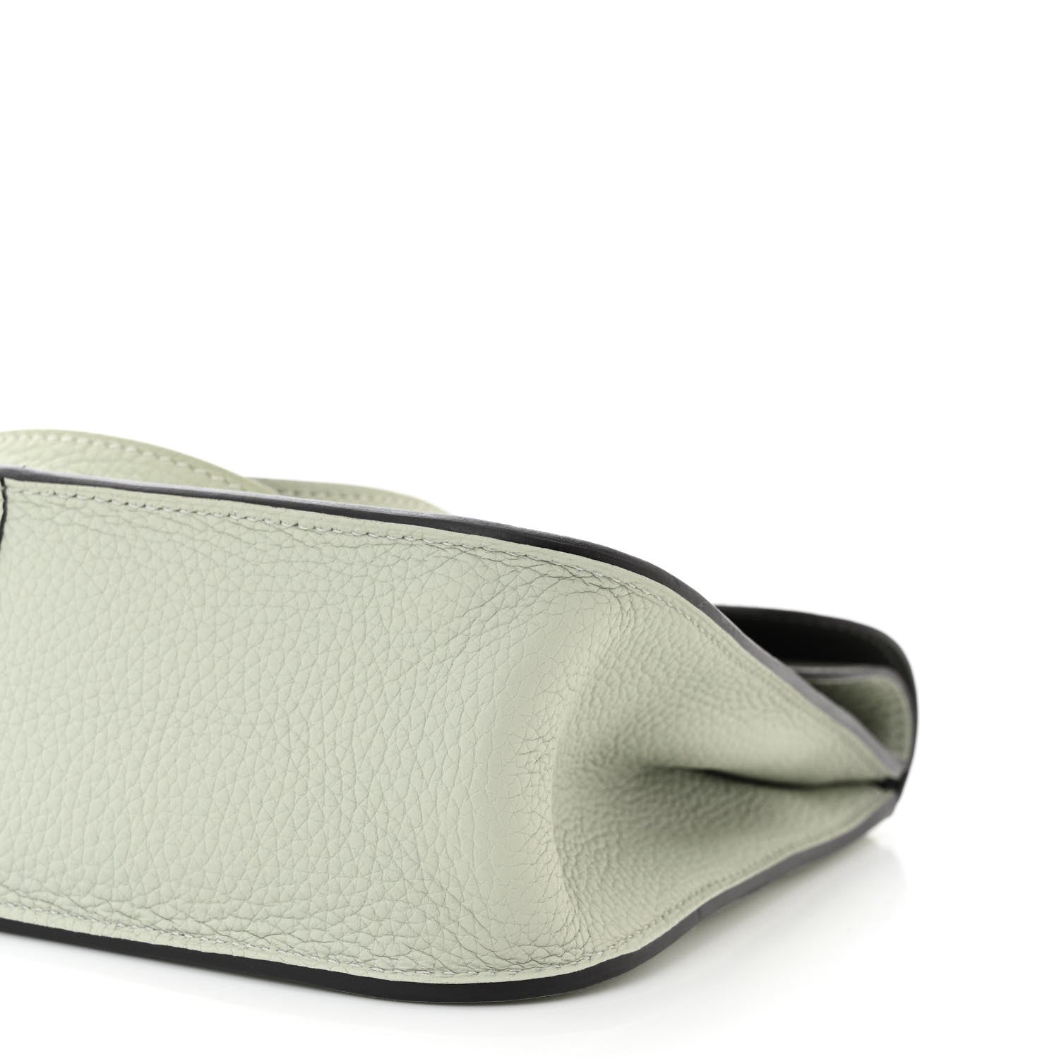 Hermes Taurillon Clemence Verso Halzan 25 Gris Neve Gris Meyer 10 of 11