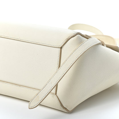 Celine Grained Calfskin Micro Belt Bag White 13 of 13