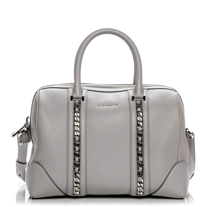 Givenchy Sugar Goatskin Medium Chain Animation Lucrezia Grey 1 of 9
