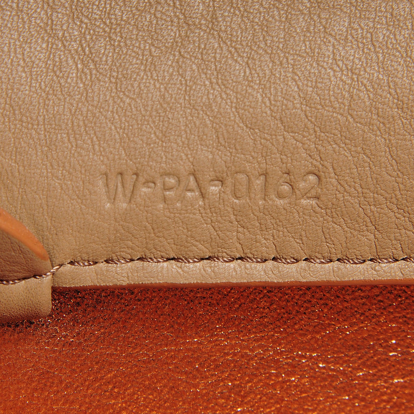 Calfskin Medium Horizontal Cabas Phantom Light Khaki