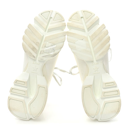 Christian Dior Technical Fabric Rubber Womens D-Connect Sneakers 38.5 White 4 of 7