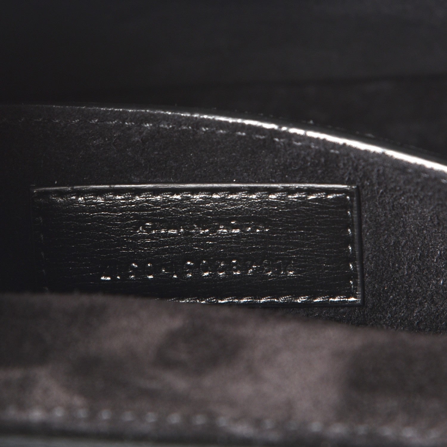 Saint Laurent Calfskin Medium Bellechasse Satchel Black 7 of 7