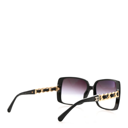 Chanel Acetate Chain Sunglasses 5208-Q Black 4 of 8