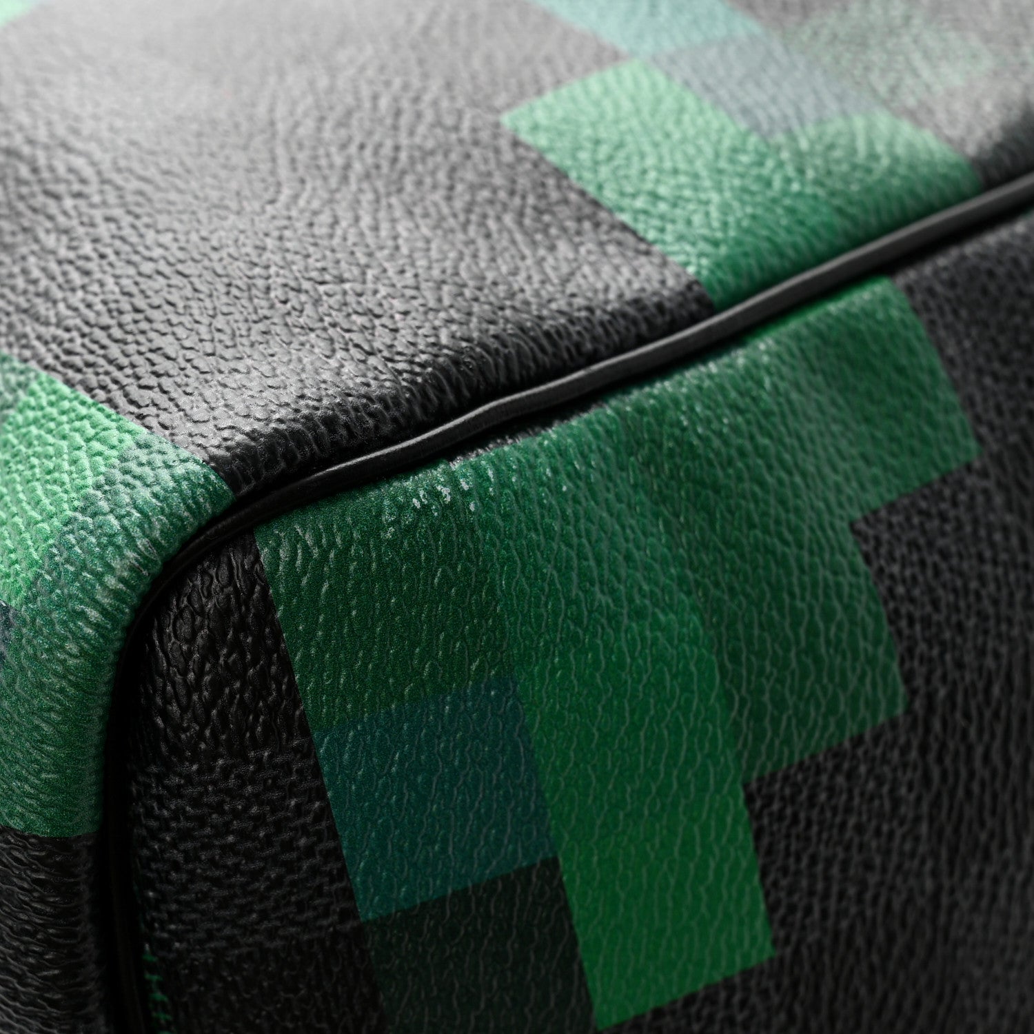 Louis Vuitton Damier Graphite Pixel Keepall Bandouliere 50 Vert 12 of 17