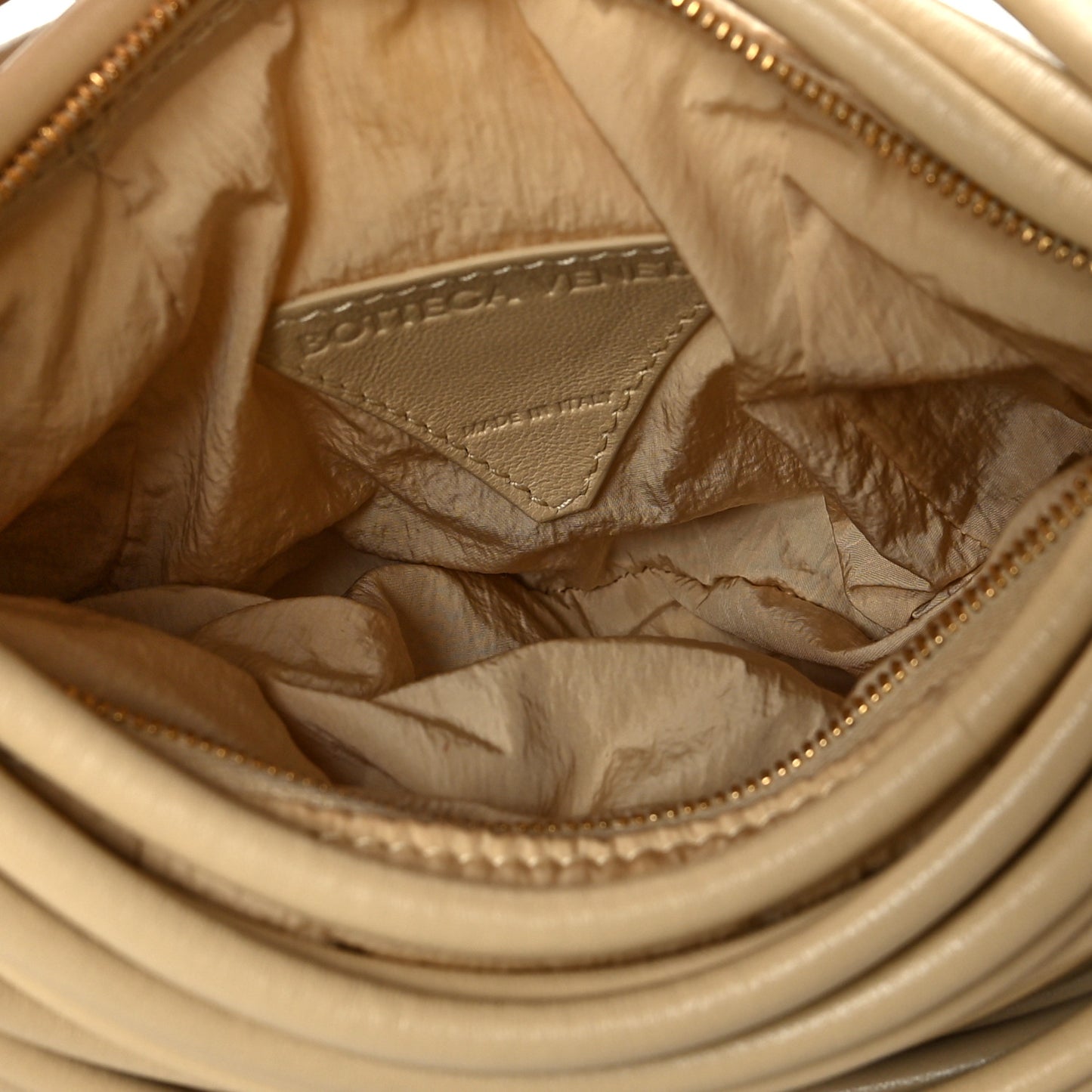 Nappa Mini Tubular Double Knot Porridge