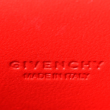 Givenchy Calfskin Crocodile Embossed Mini Phone Crossbody Bag Red 5 of 7
