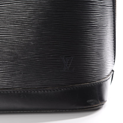 Louis Vuitton Epi Alma PM Black 9 of 14