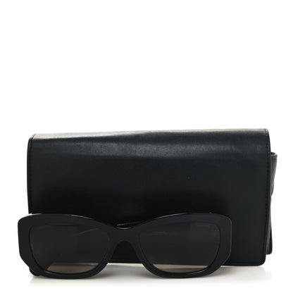 Chanel Acetate Rectangle Sunglasses 5493 Black 7 of 7