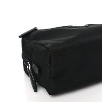 Prada Re-Nylon Saffiano Pouch Wristlet Black 7 of 8