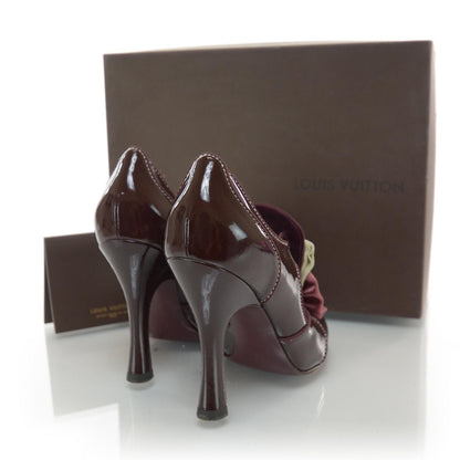 Louis Vuitton Balmoral Tassel Pumps Bordeaux 36.5 3 of 6
