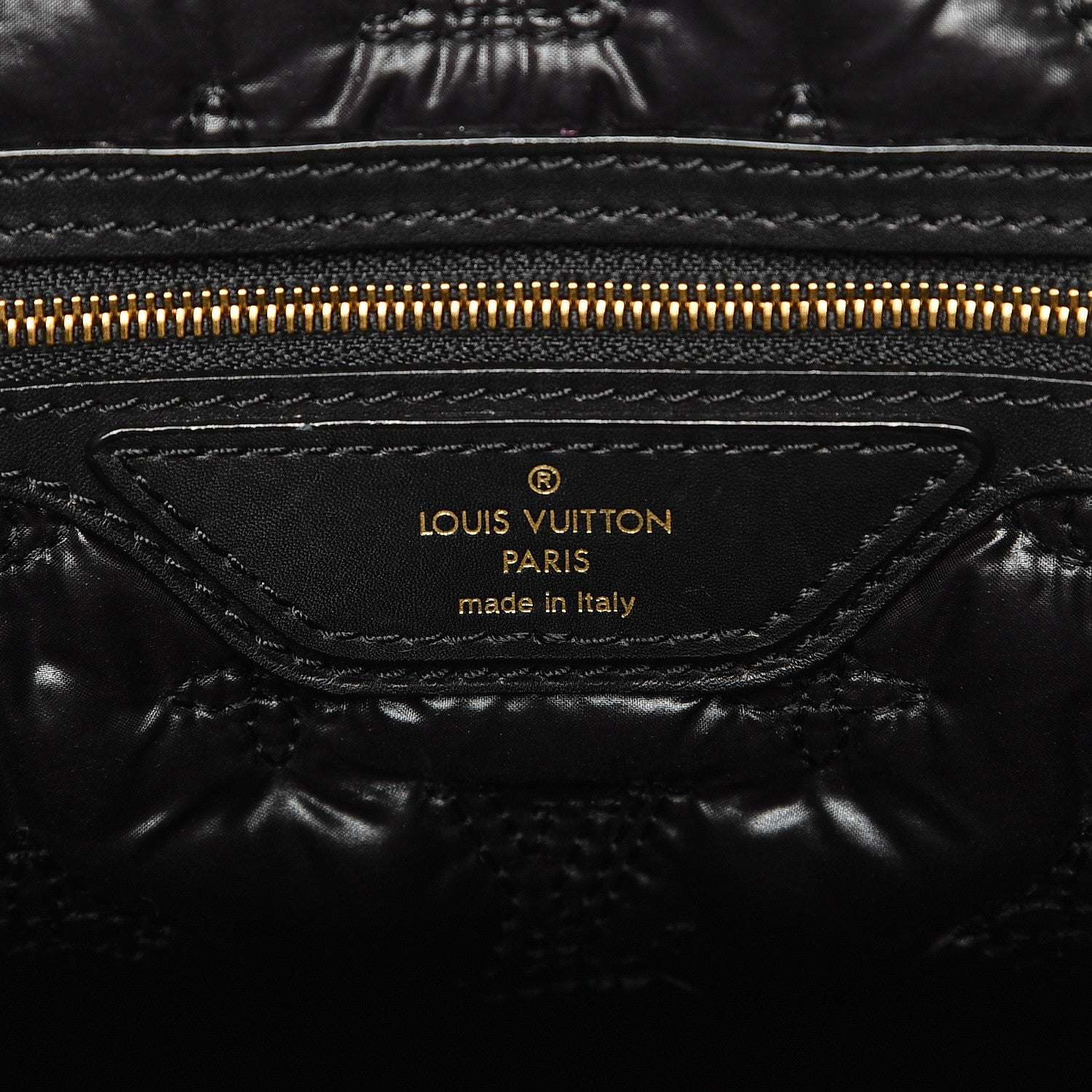 Louis Vuitton Monogram Nylon Desire Lockit Vertical MM Black 6 of 7
