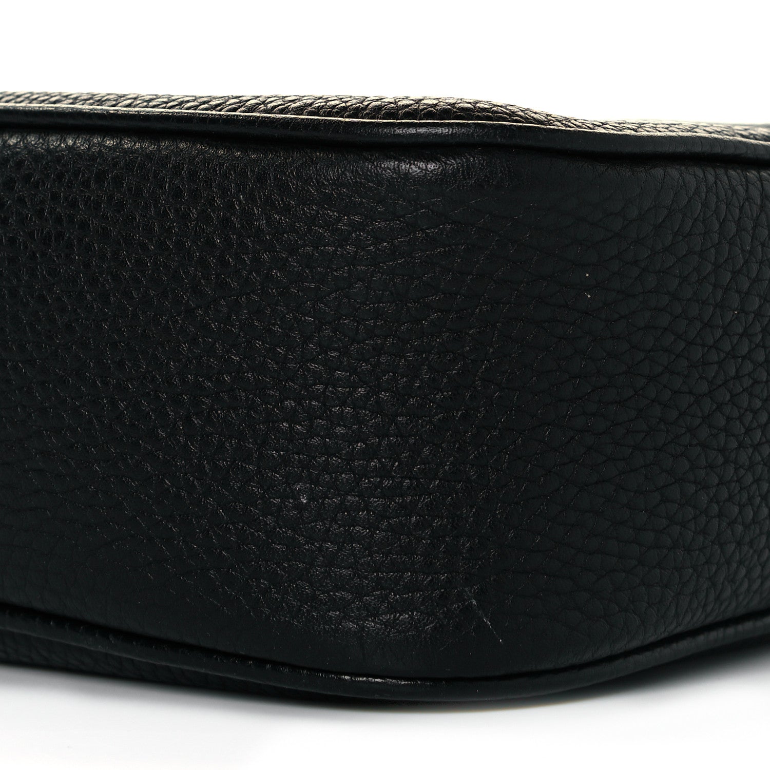 Gucci Pebbled Calfskin Small Soho Disco Bag Black 9 of 13