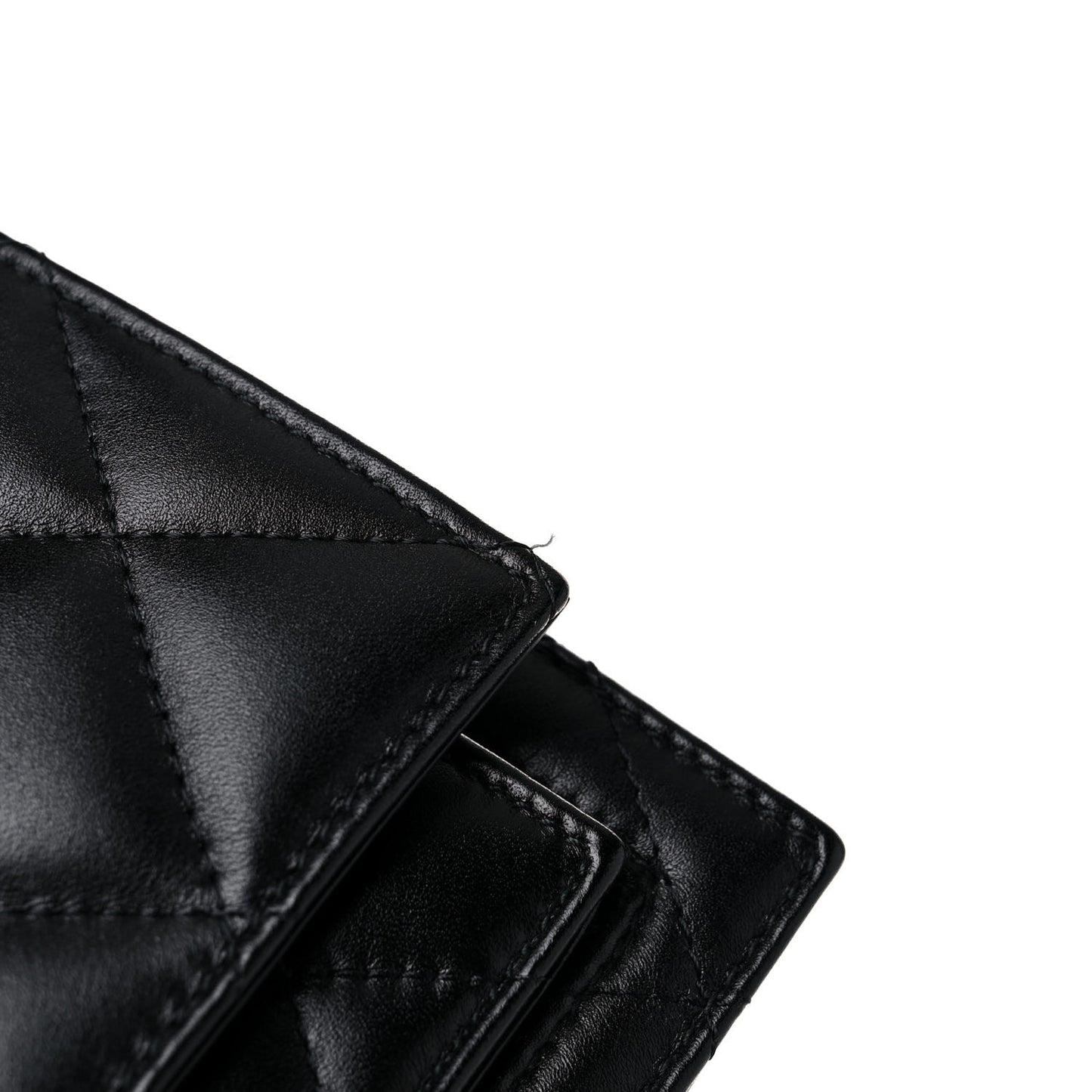 Nappa Calfskin Quilted XS Sharp Belt Bag Black