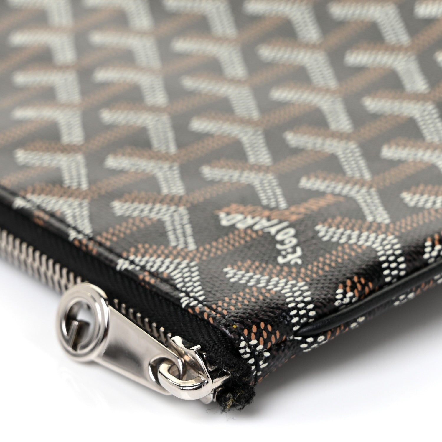 Goyard Goyardine Senat Pochette GM Black 13 of 13